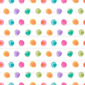Watercolor polka
