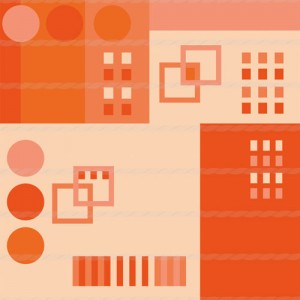 Modern orange